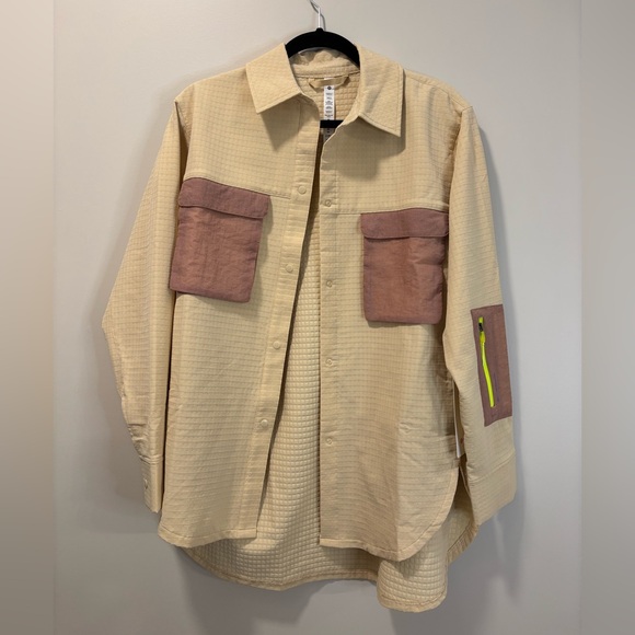 lululemon athletica Grid Fleece Hiking Overshirt - Picture 6 of 12